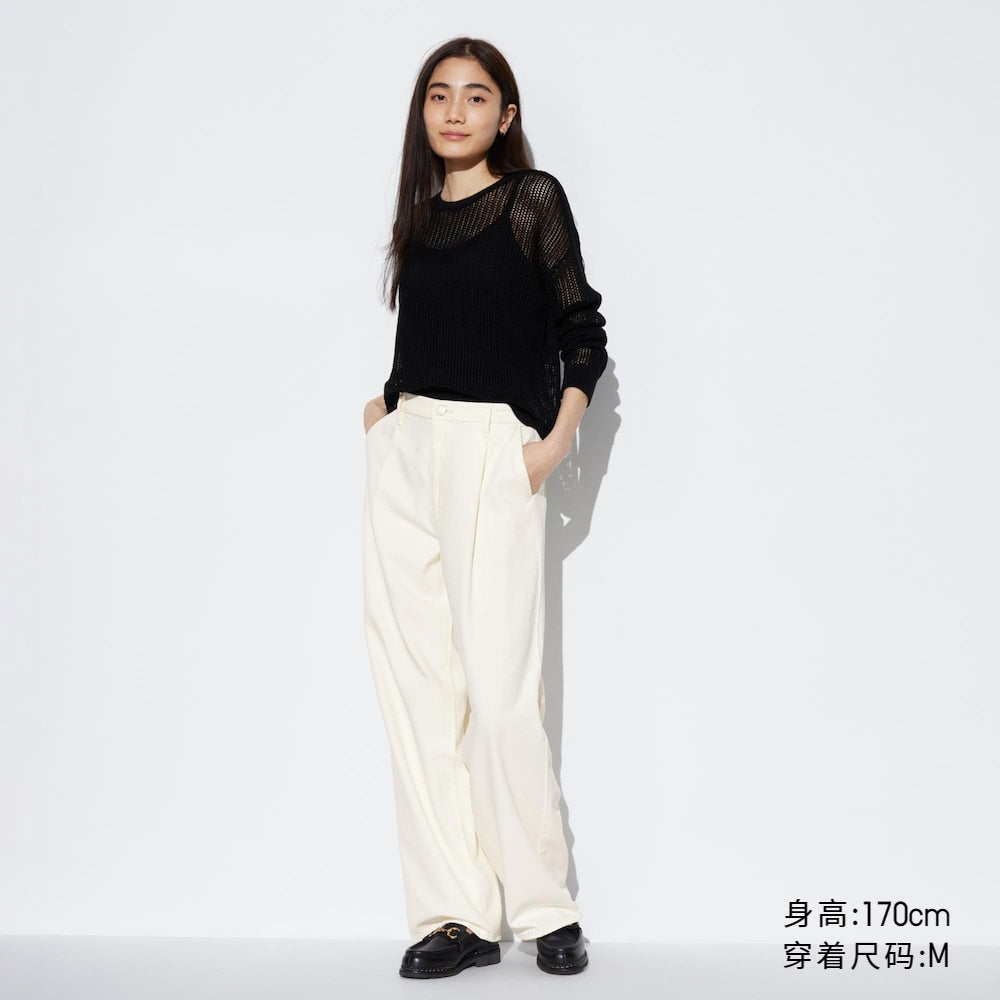 UNIQLO Women's Loose Pants High Waist