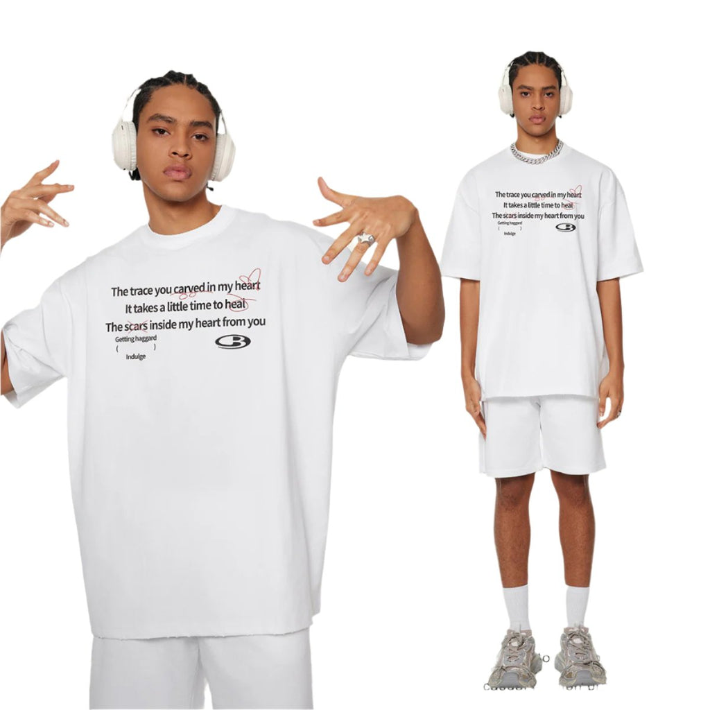 تي شيرت بي سورونا الفضفاض