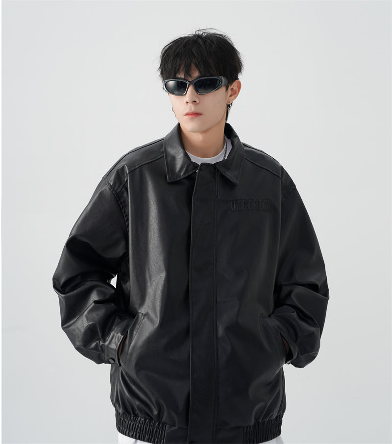 "Clearance" QOTRIOCK Leather Jacket