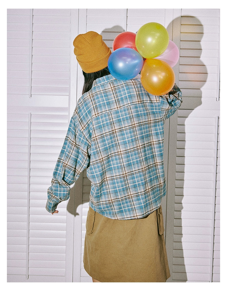 lemanism Vintage Plaid Shirt