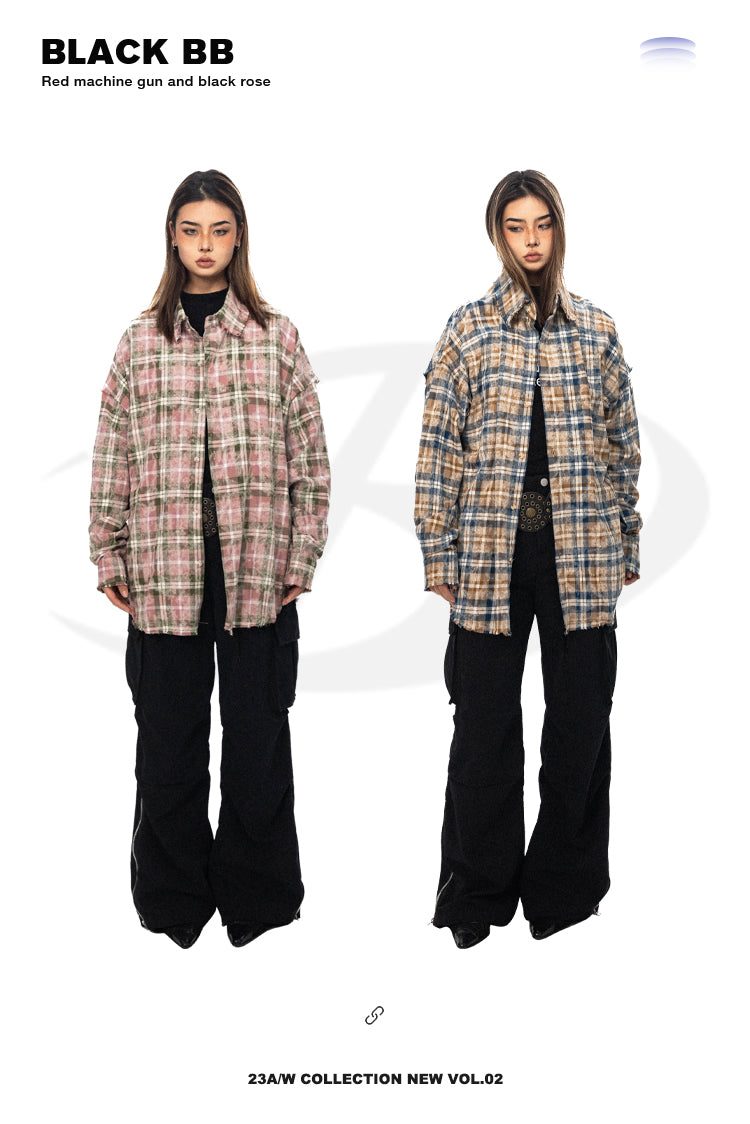 سترة BLACKBB American College ذات صبغة التعادل المتعثرة