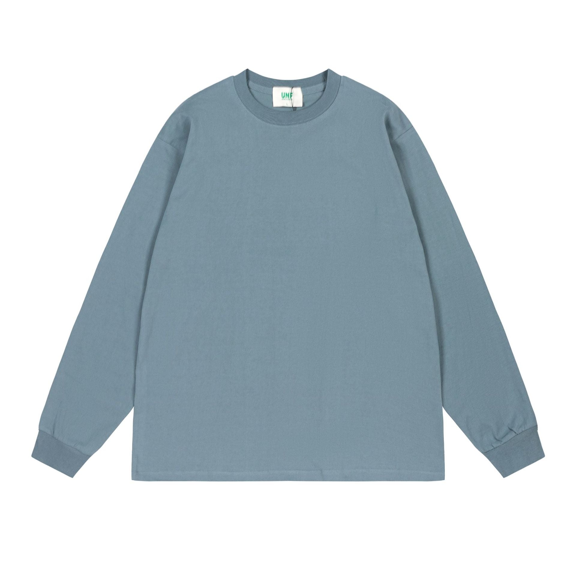 UNF Heavy 100% Cotton Loose Basic Understooth Long Sleeve Tee