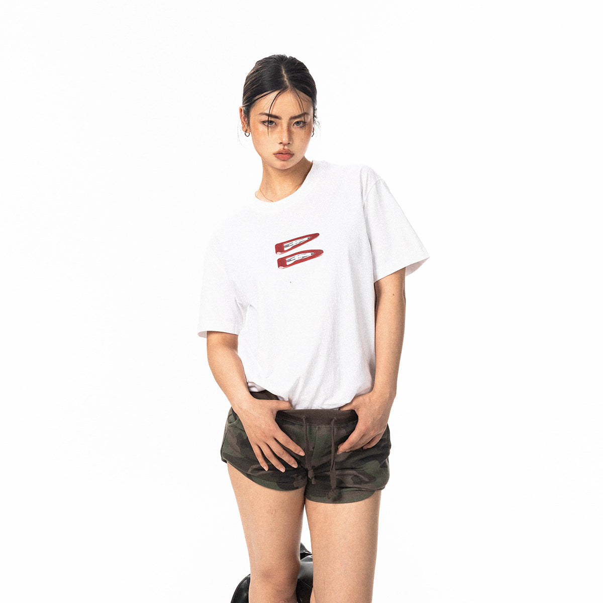 BLACKBB American High Street Vintage Short Sleeve Tee