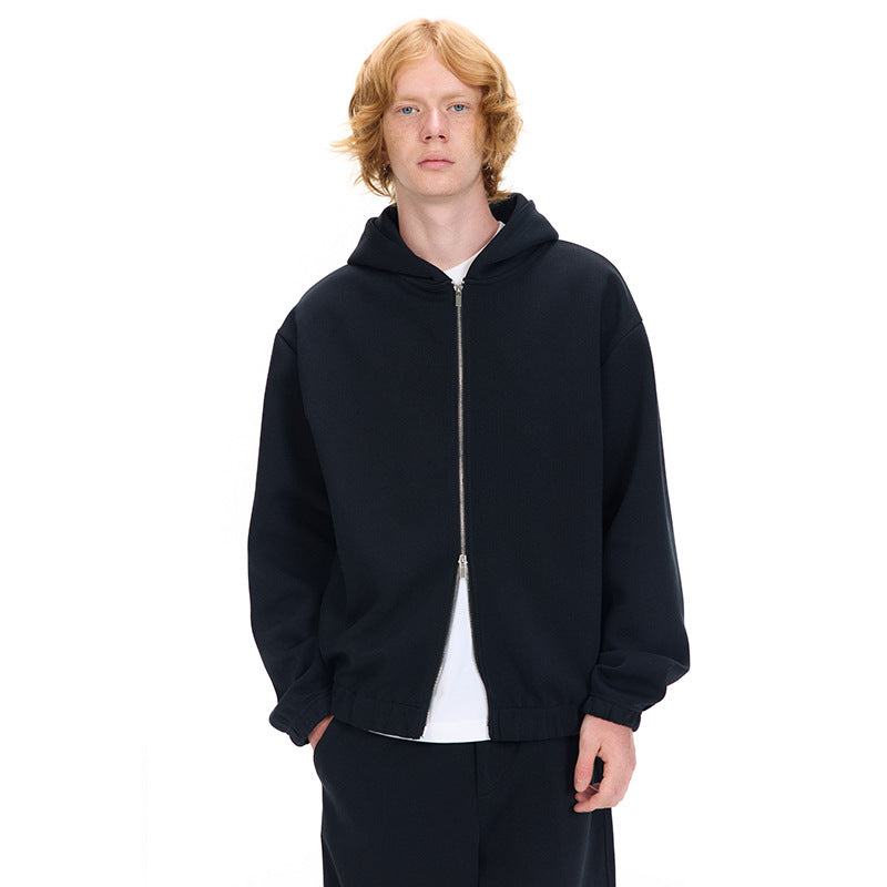 UNF 380g Winter Zipper Hooded Jakcet X Sweatpants