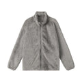 Nariele Trendy Polar Fleece Zipper Loose Jacket