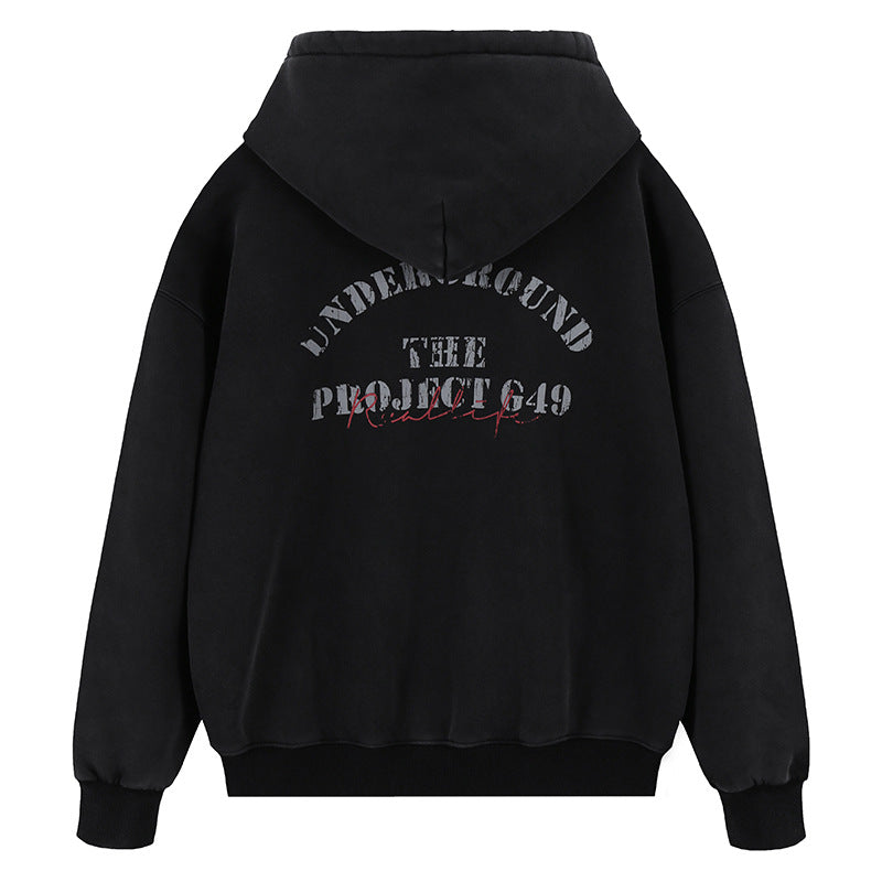 FORGIVNESS 480G Fleece Warm Hoodie