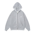 NERESUM lace stitching fake two-piece fleece zipper hoodie lazy style sweet cool design jacket