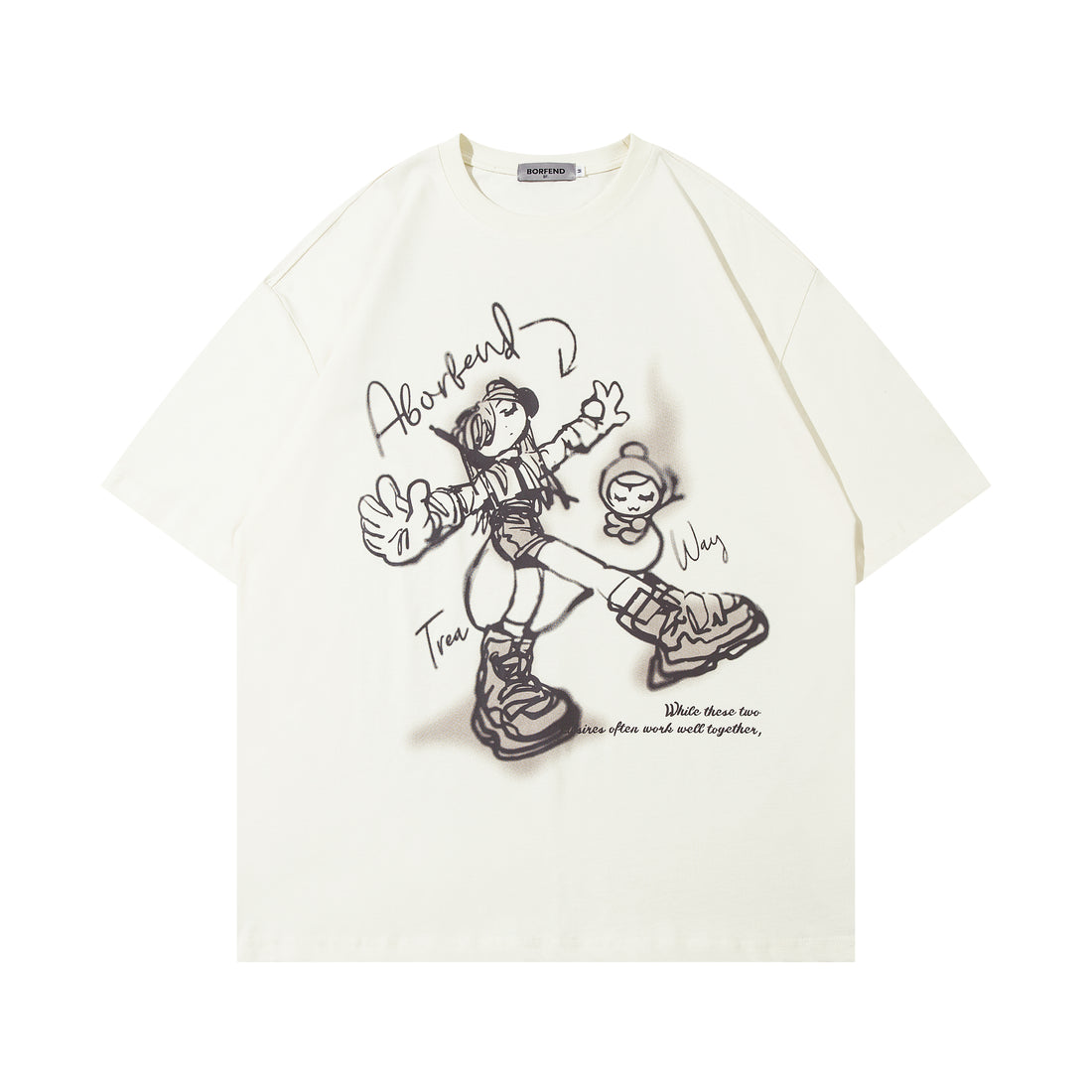 BF. BORFEND Graffiti Tee