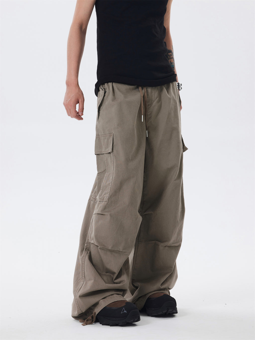 (Clearance) BTSG* American Retro Cargo Pants