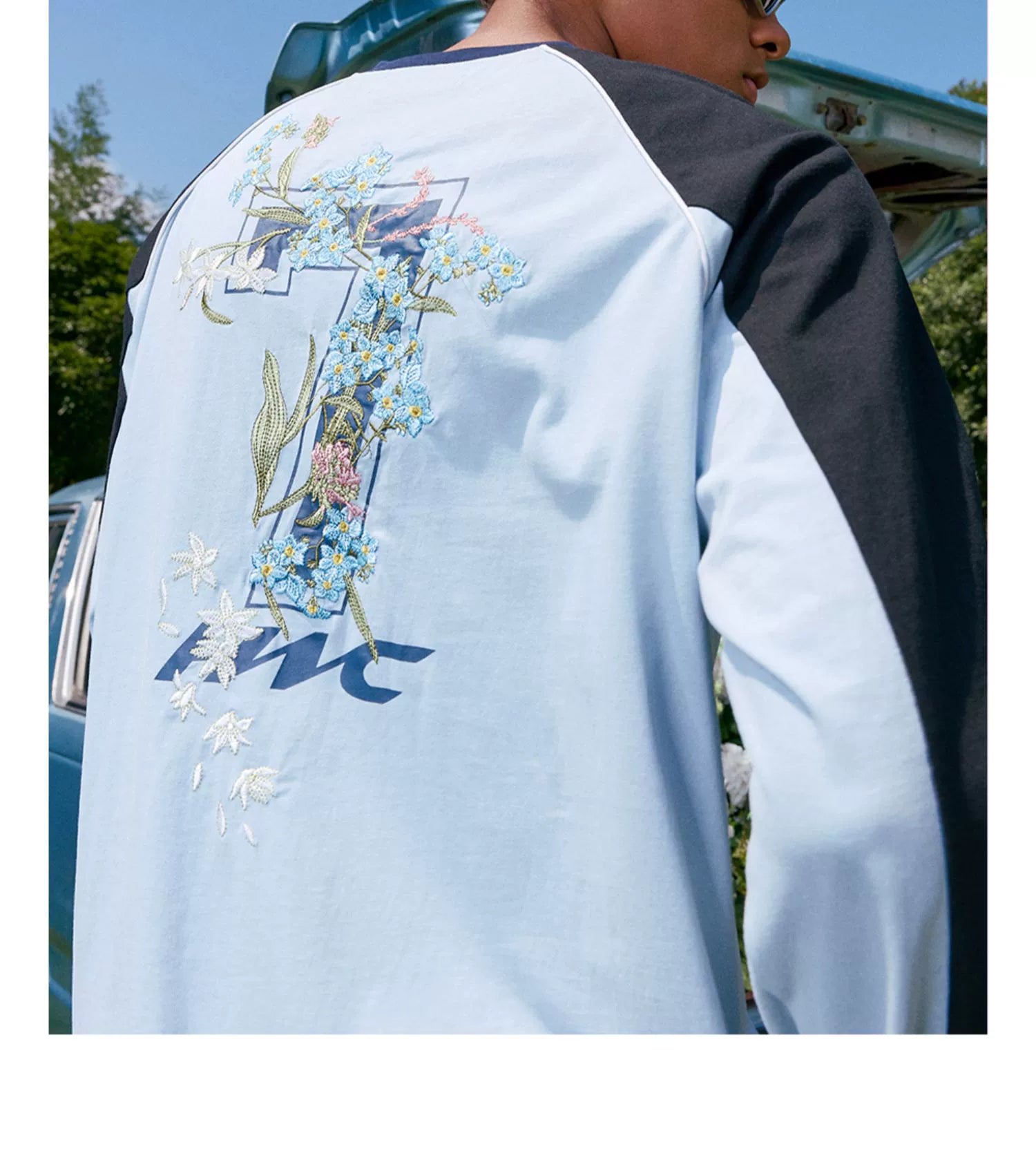 harshandcruel HACR Embroidery Long Sleeve Tee