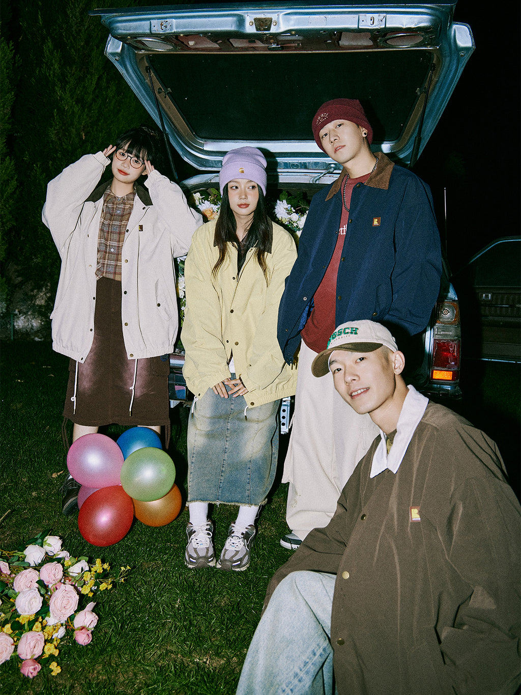 lemanism Lapel Loose Couple Jacket