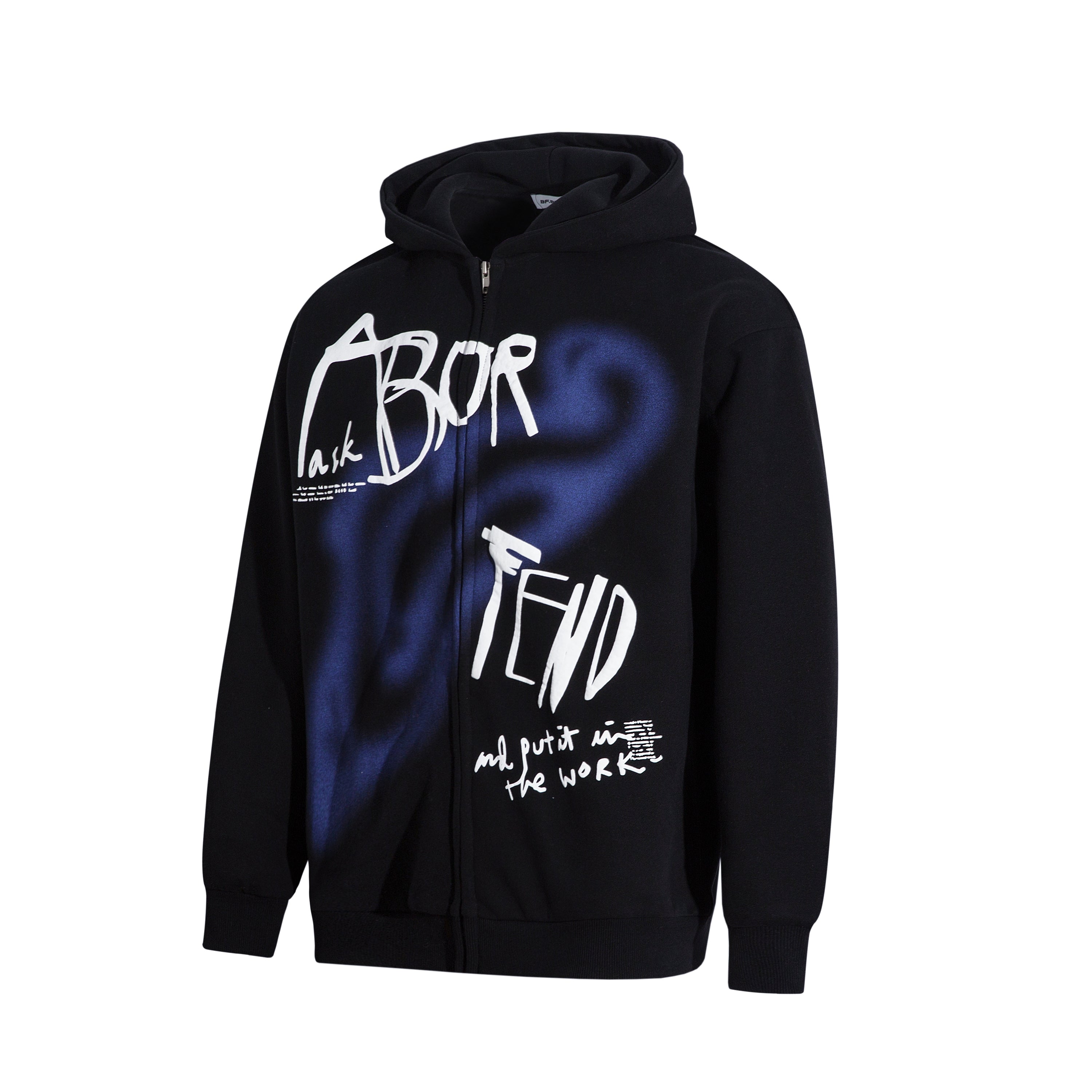BF. BORFENDED VINTAGE GRAFFITI Zip Hoodie