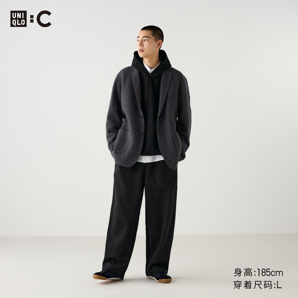 Uniqlo Collaboration أساور سراويل رياضية فضفاضة، بنطال رياضي