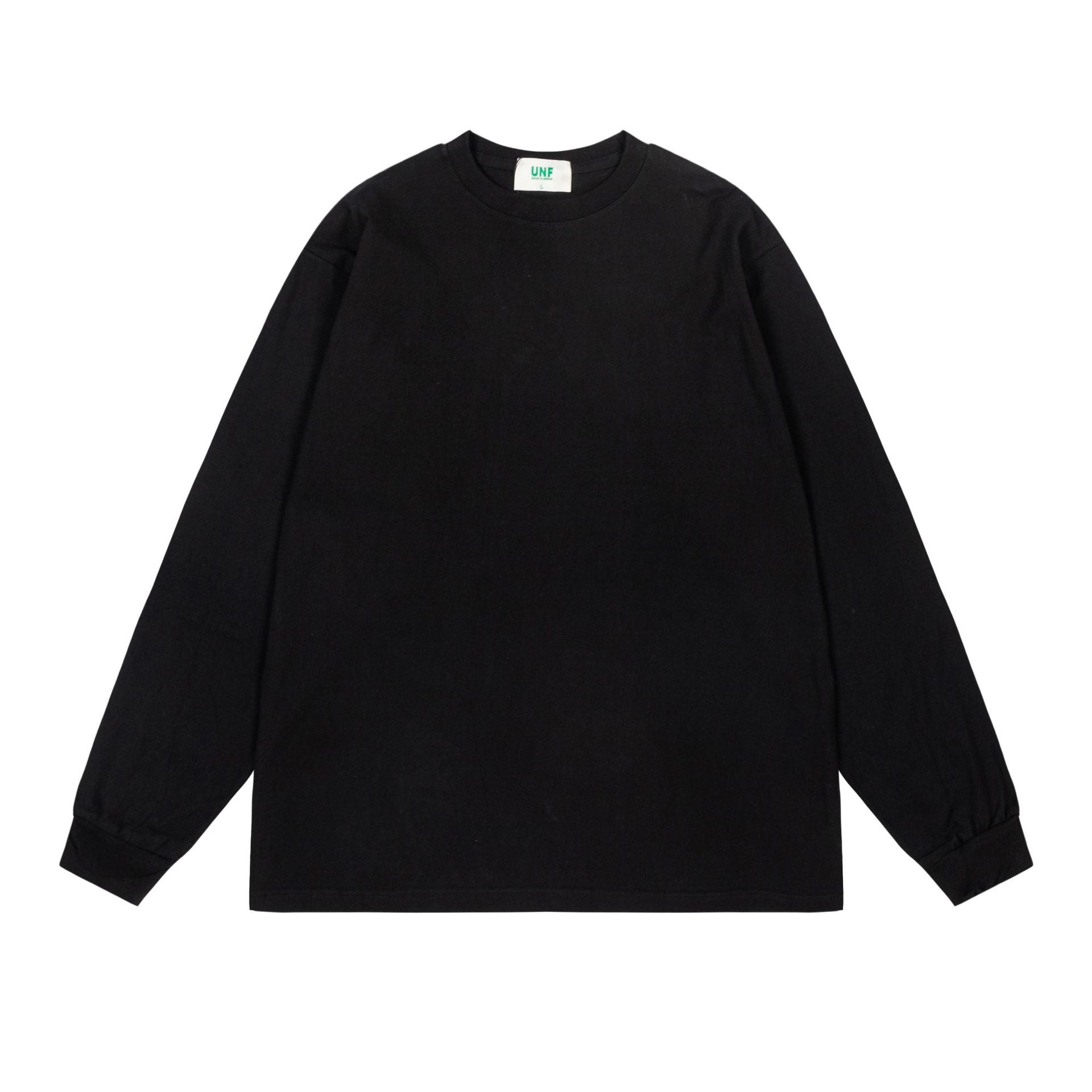 UNF Heavy 100% Cotton Loose Basic Understooth Long Sleeve Tee