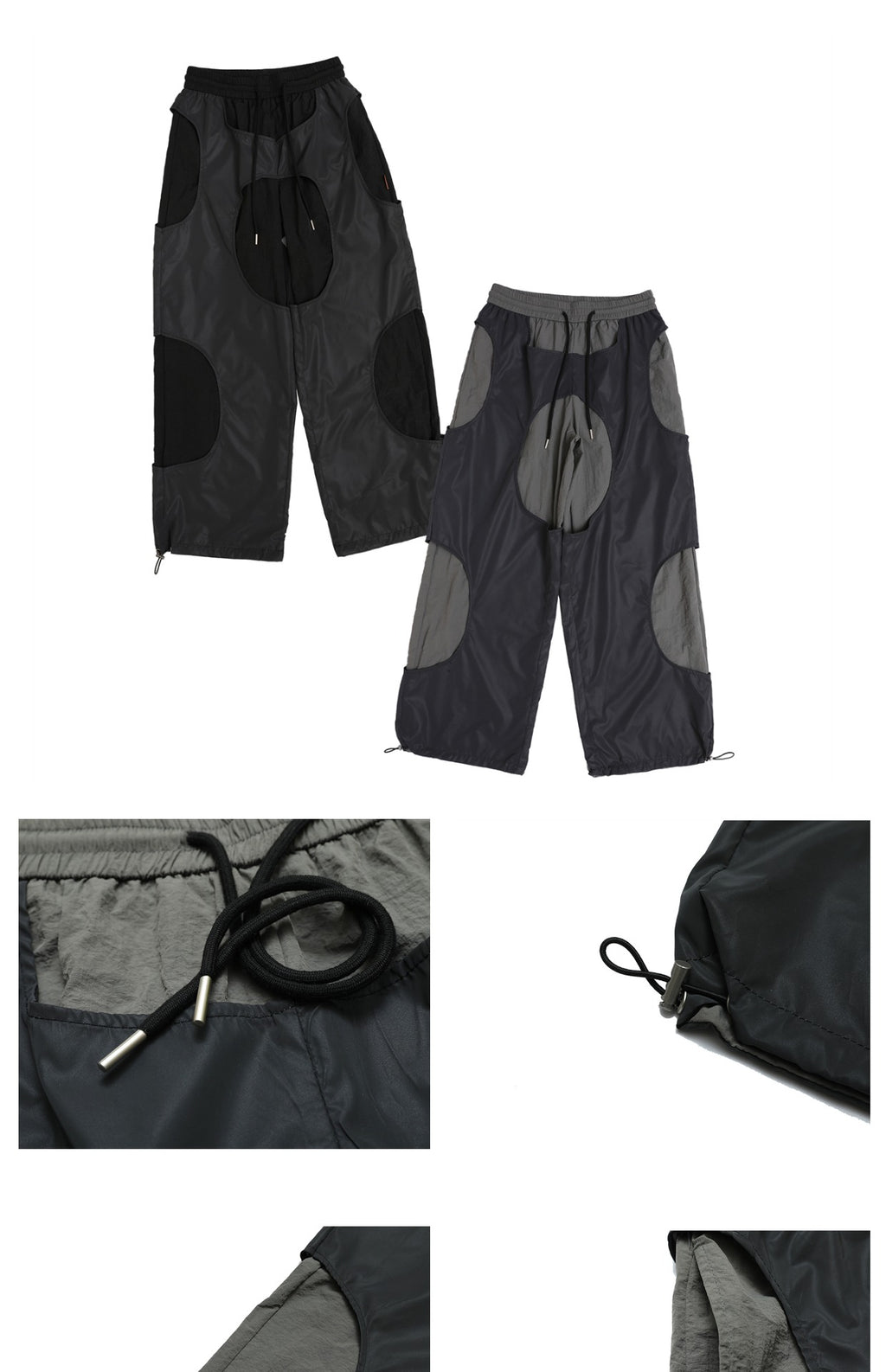 BTSG American Vintage Loose wide-Leg Athleisure Pants