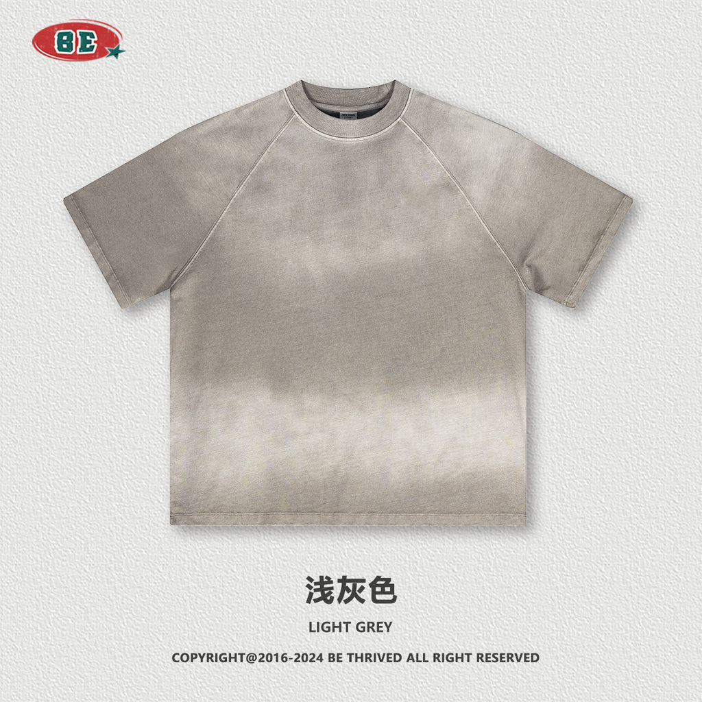 (Clearance) BE 100% Cotton Gradient Wash Tee
