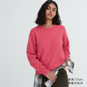 UNIQLO Women's Crewneck knitwear Sweater