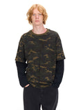 UNF American Vintage Camouflage Vintage Long Sleeve Tee
