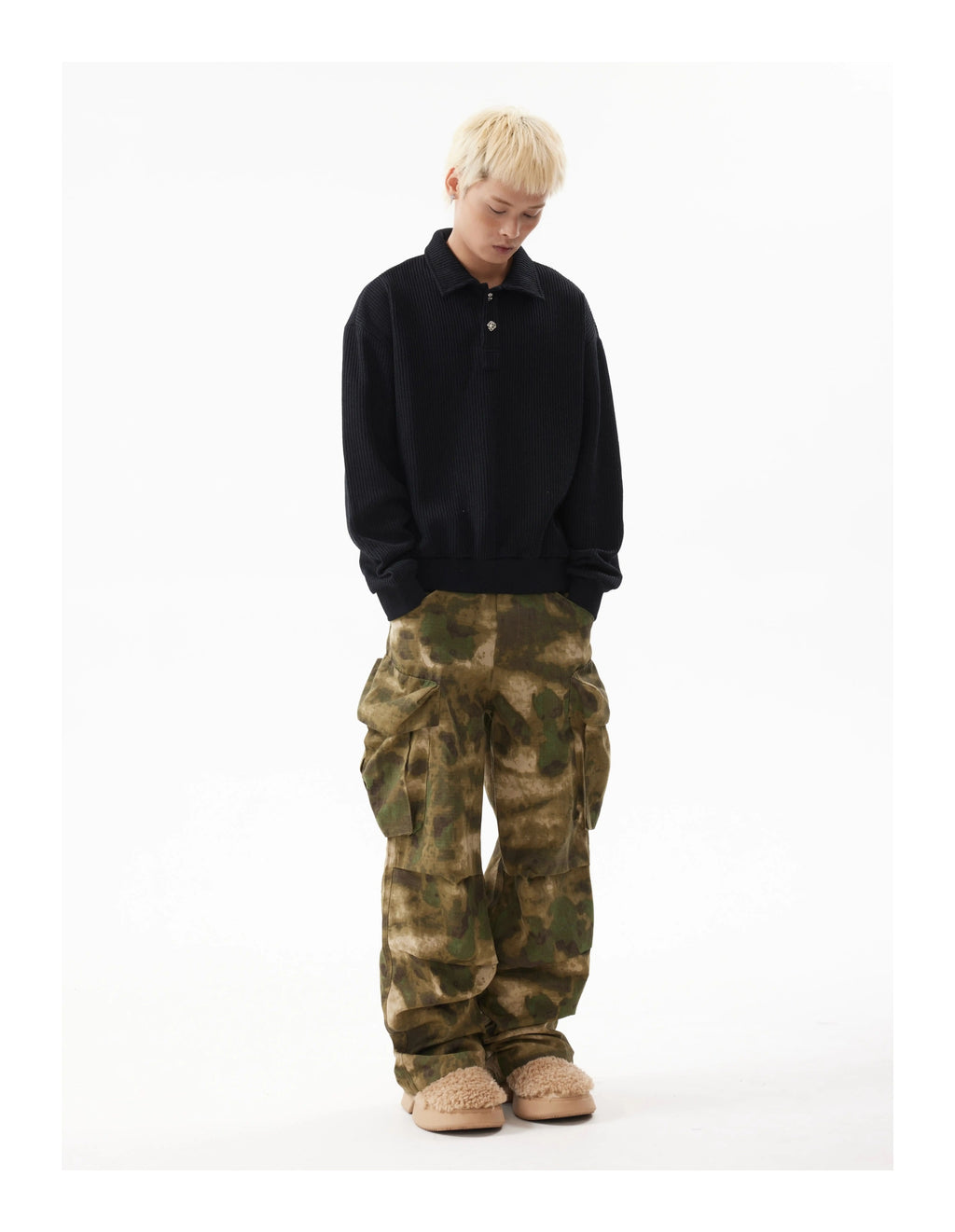 BTSG American Vintage Camouflage Cargo Pants