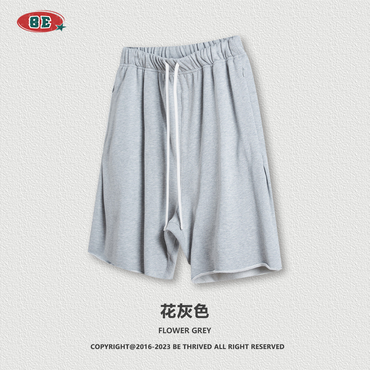 BE Rolled 385G 100% Cotton Shorts
