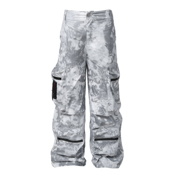 BTSG American Retro Multi-Pocket Camouflage Cargo Pants