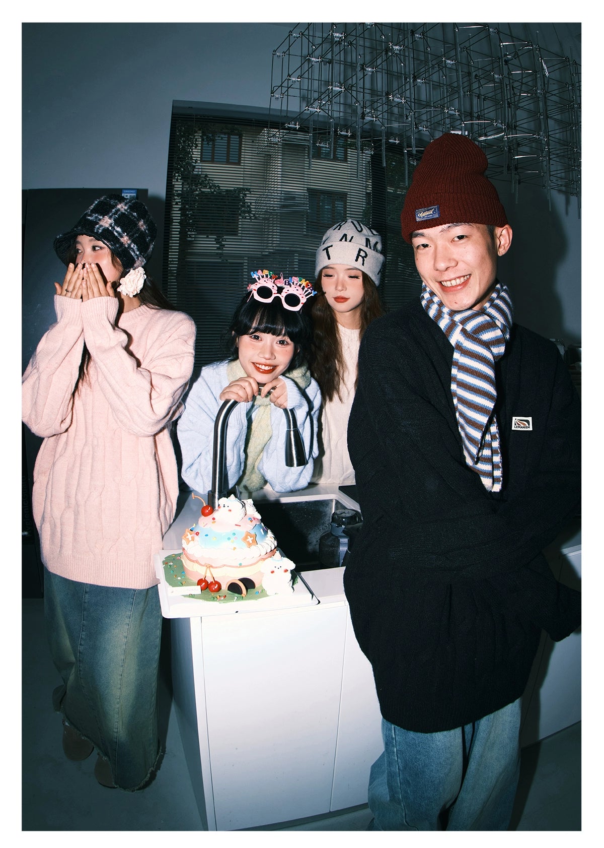 Lemanism Embroidered Knit Sweater