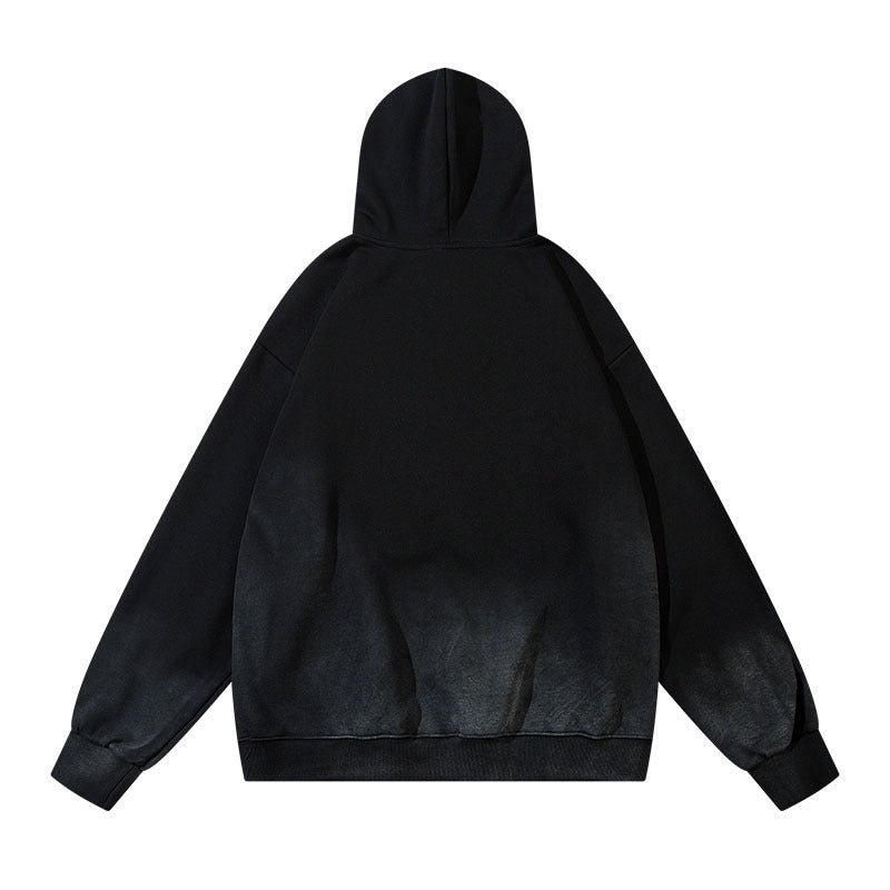 TKPA Butterfly Embroidery Loose Hoodie