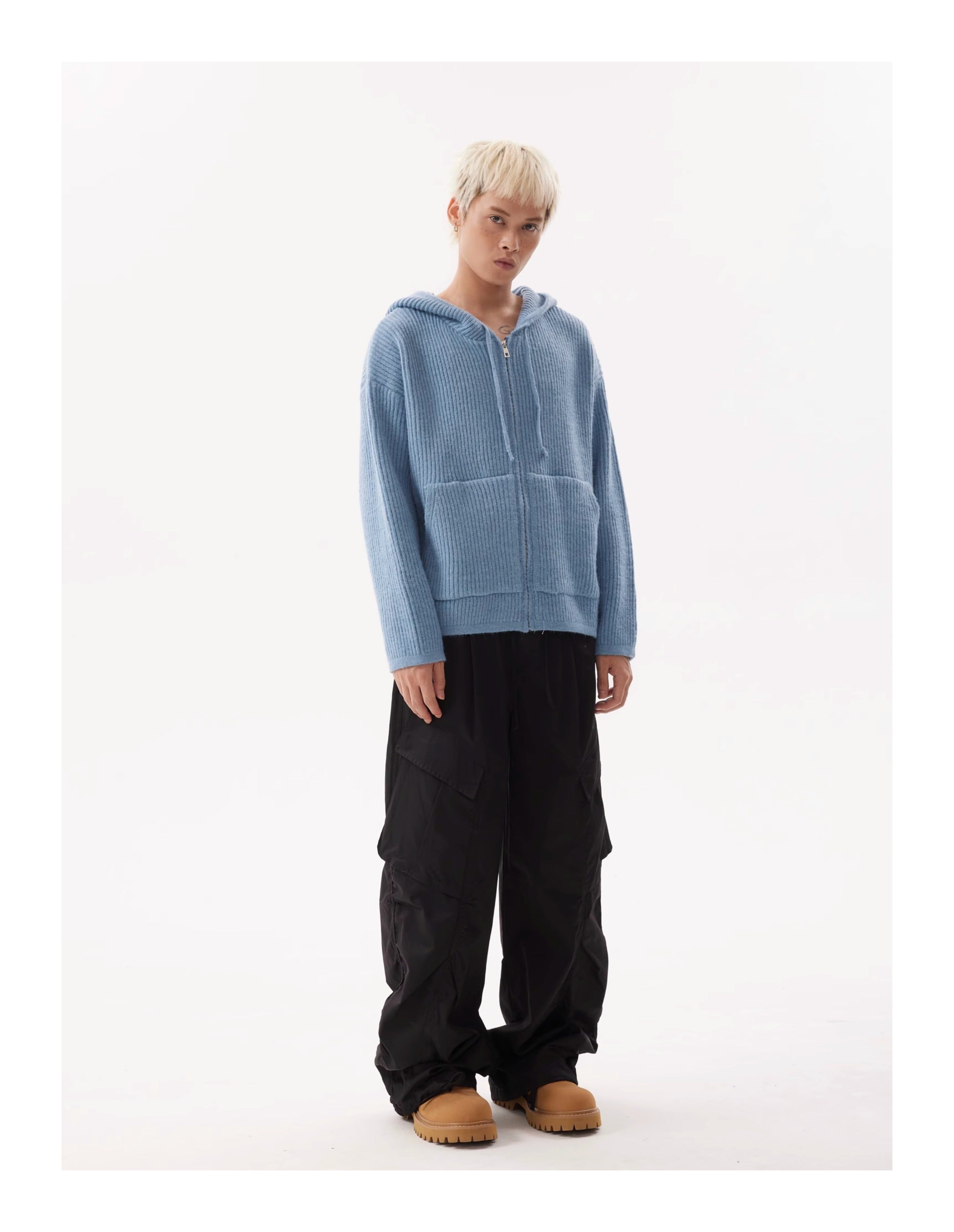 BTSG Knit Cleanfit Cardigan Sweater Jacket