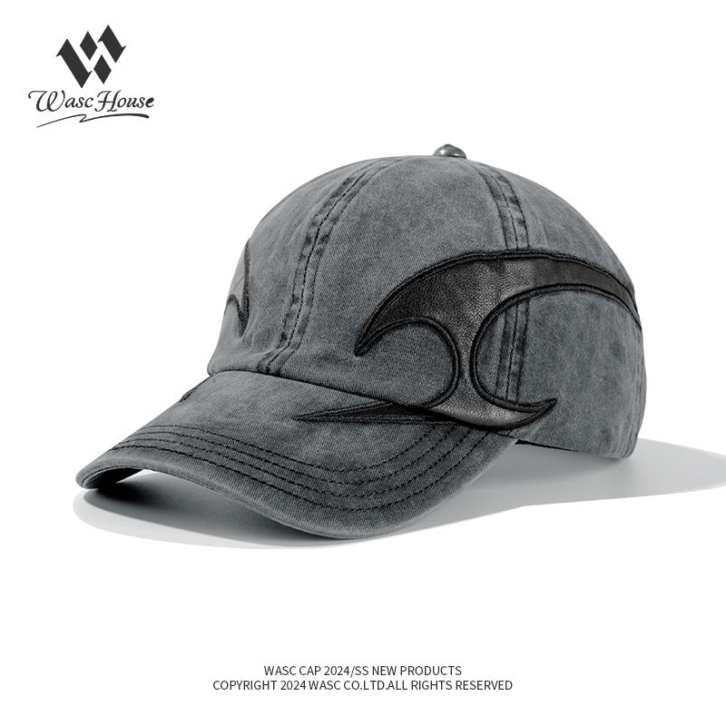 WASC Flame Denim Baseball Cap