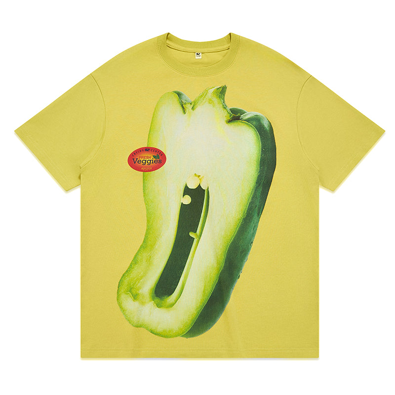 CryingCenter Screaming Green Pepper Tee