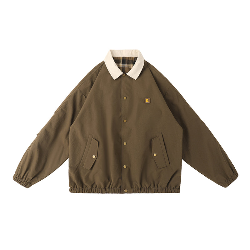 lemanism Lapel Loose Couple Jacket