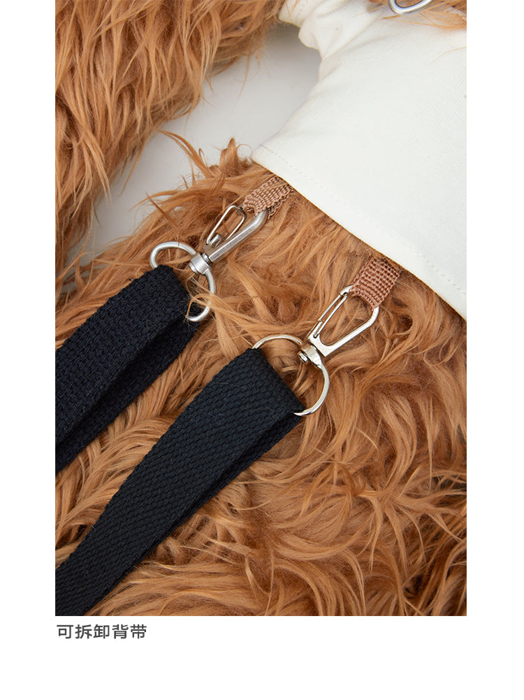 CryingCenter Crying Crying Hug Longhair Bear Brown Doll