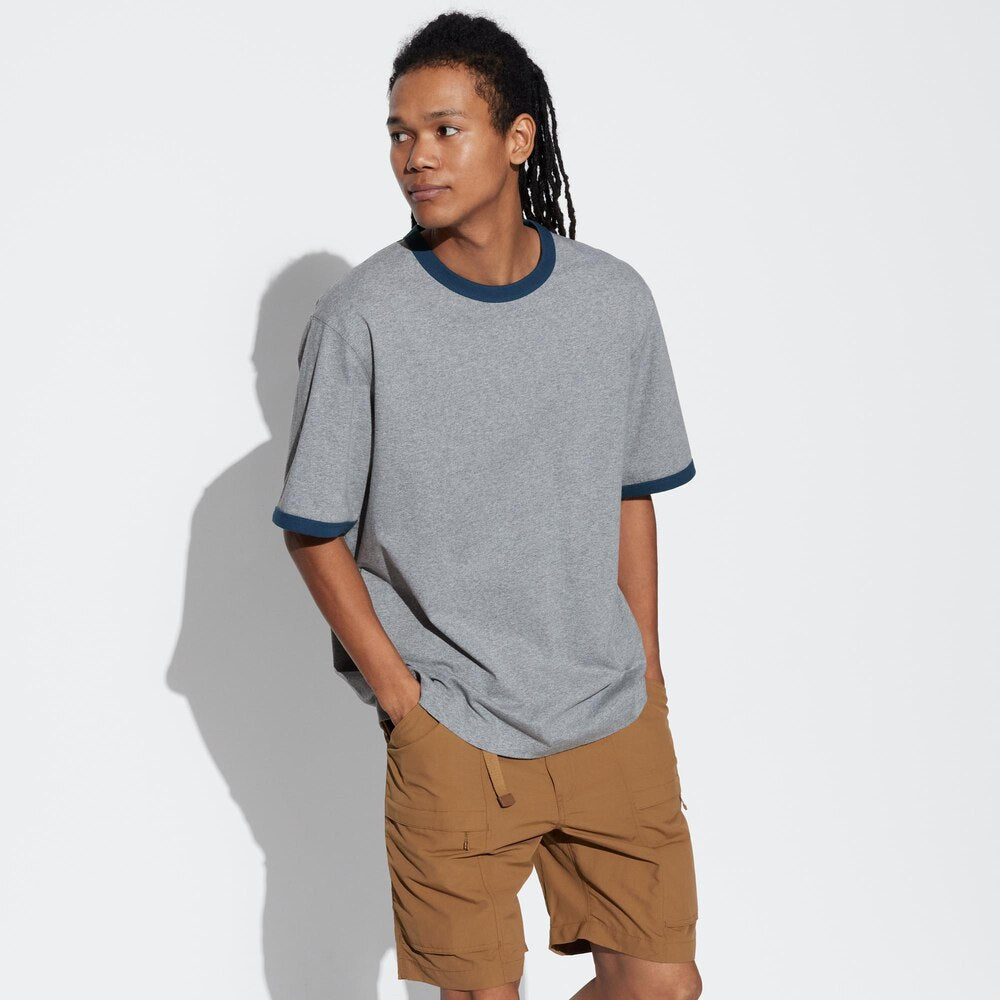 Uniqlo Loose Contrasting Short Sleeve Tee