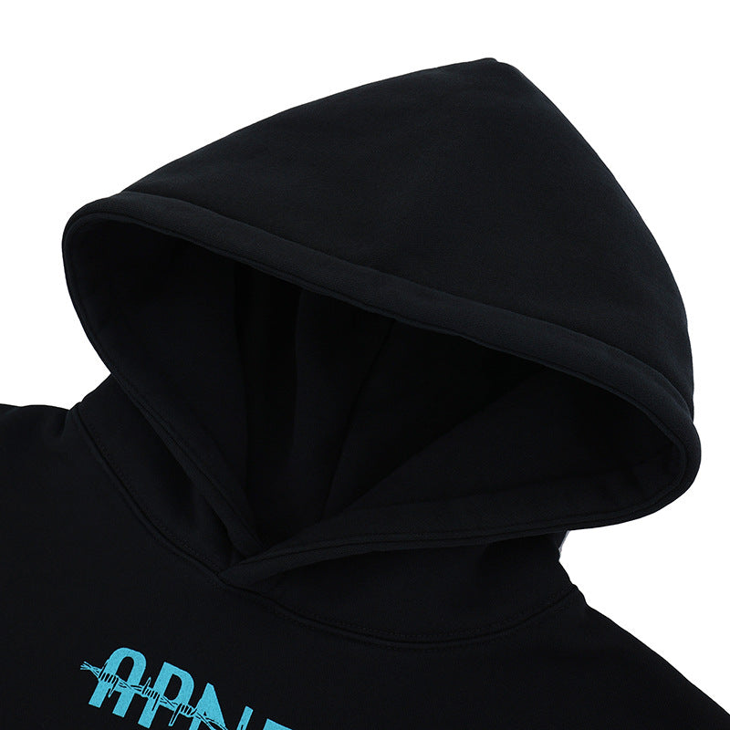 FORGIVNESS  480g High Street Crack Print Hoodie