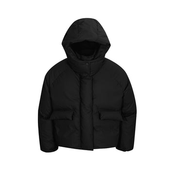 BTSG Detachable Hat Bakery Puffer Jacket