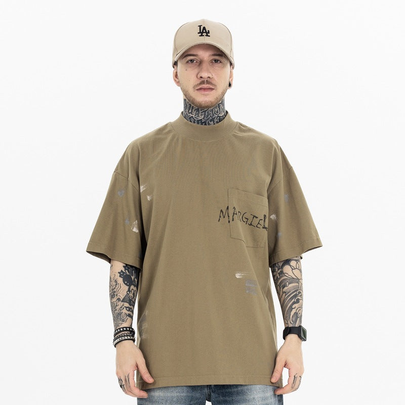 FORGIVNESS  Destruction Of Square Stitching Short Sleeve Tee
