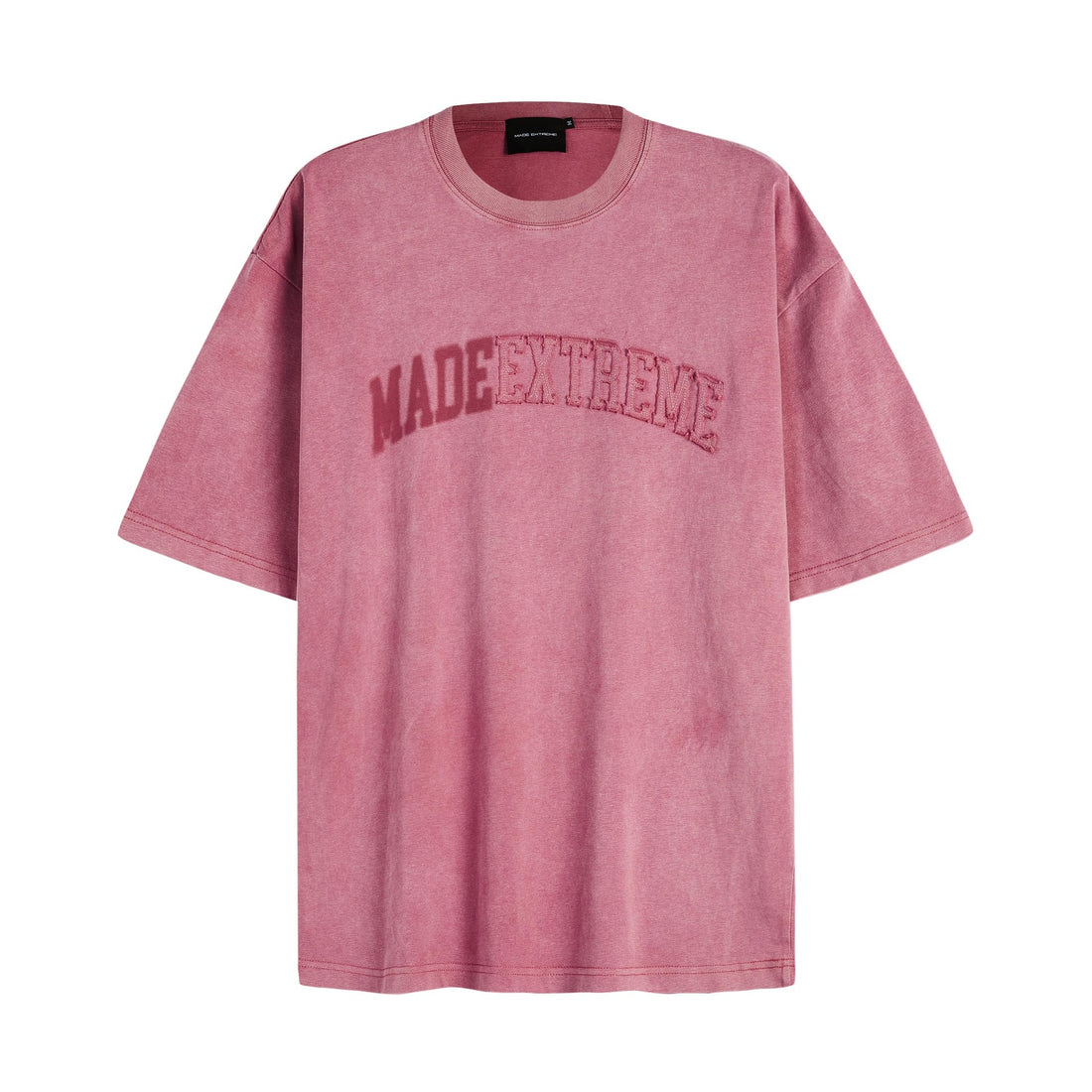 MADEEXTREME appliqué embroidered washed Tee