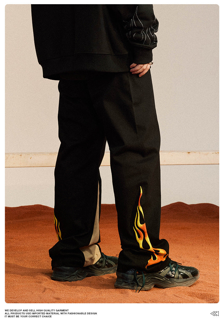 OVDY Flame Straight Leg Pants