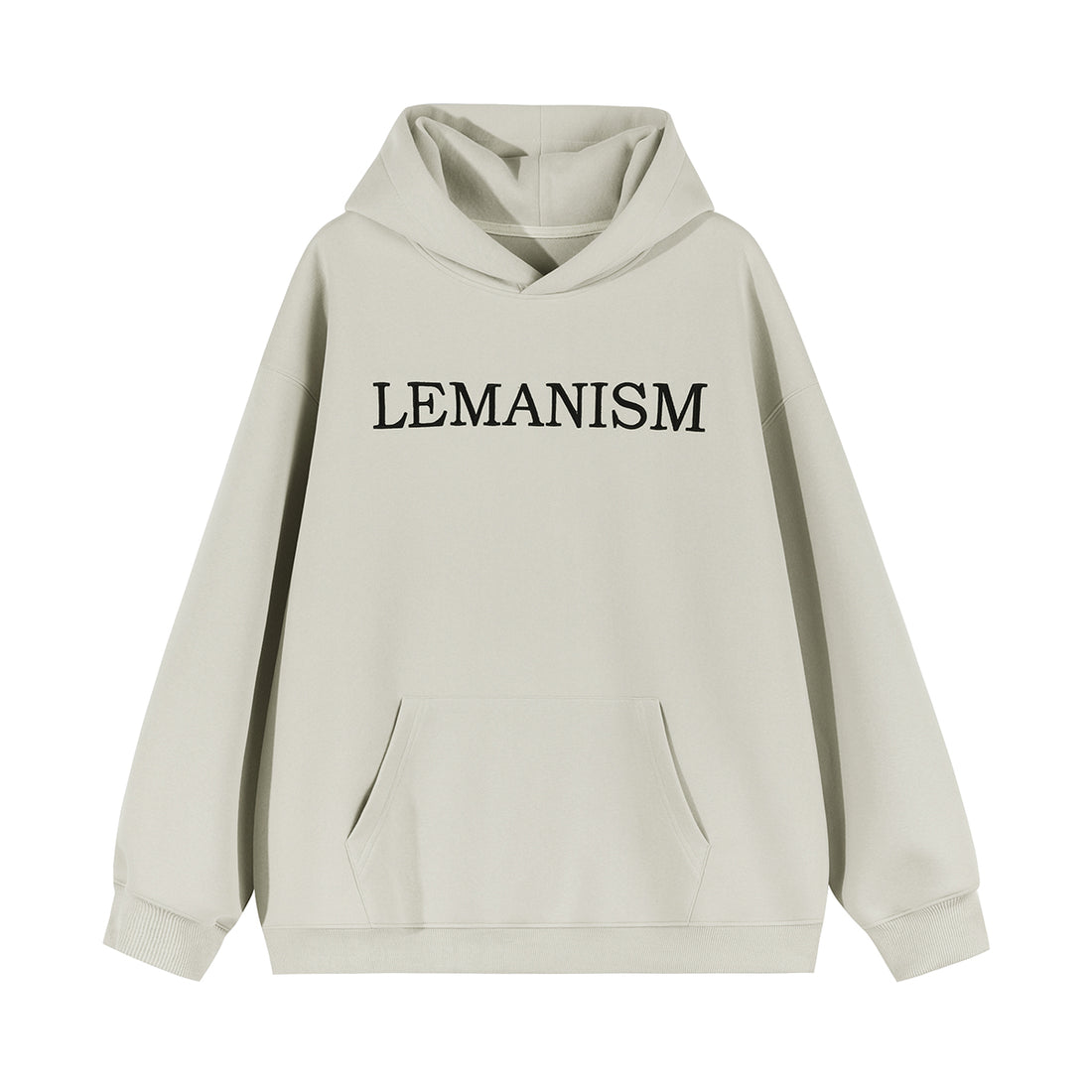 lemanism Flower letter embroidery Hoodie - PRE ORDER -