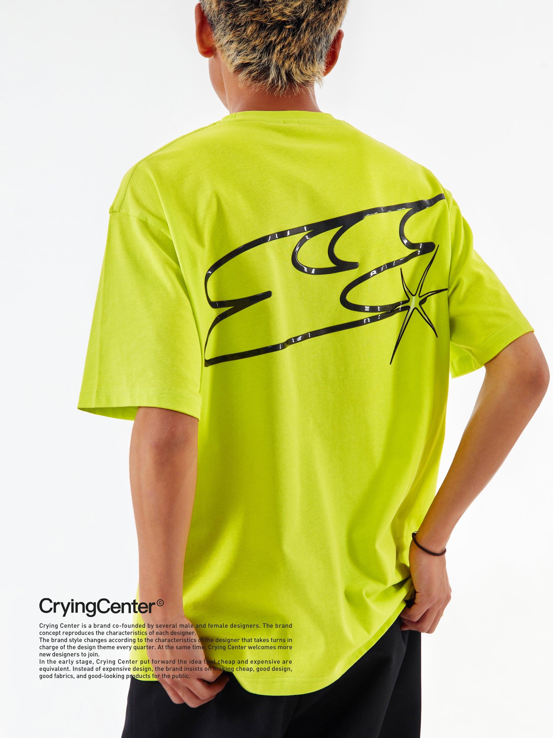 CryingCenter three-dimensional jelly Star Tee