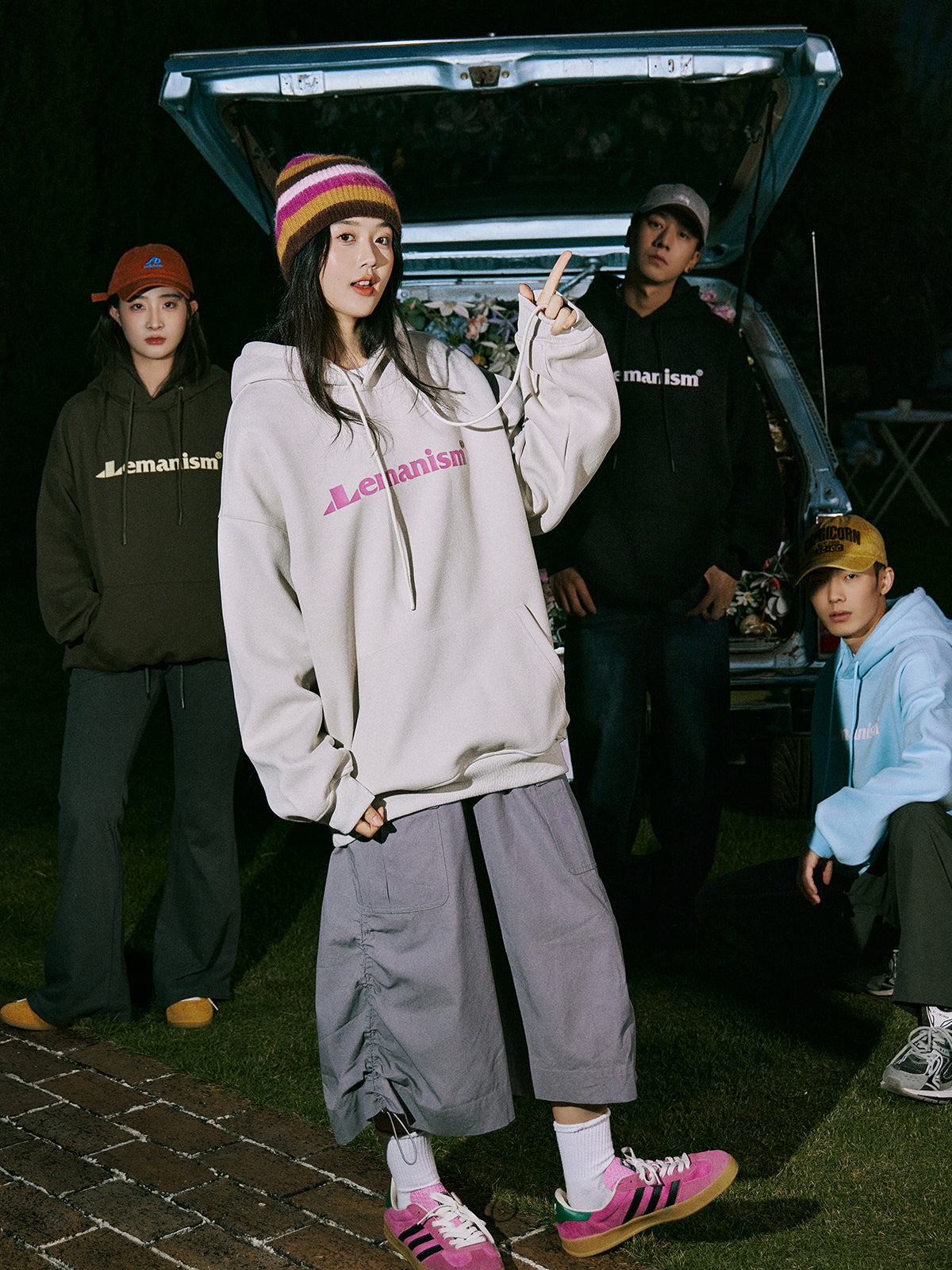 Lemanism 460g Heavy Logo Hoodie