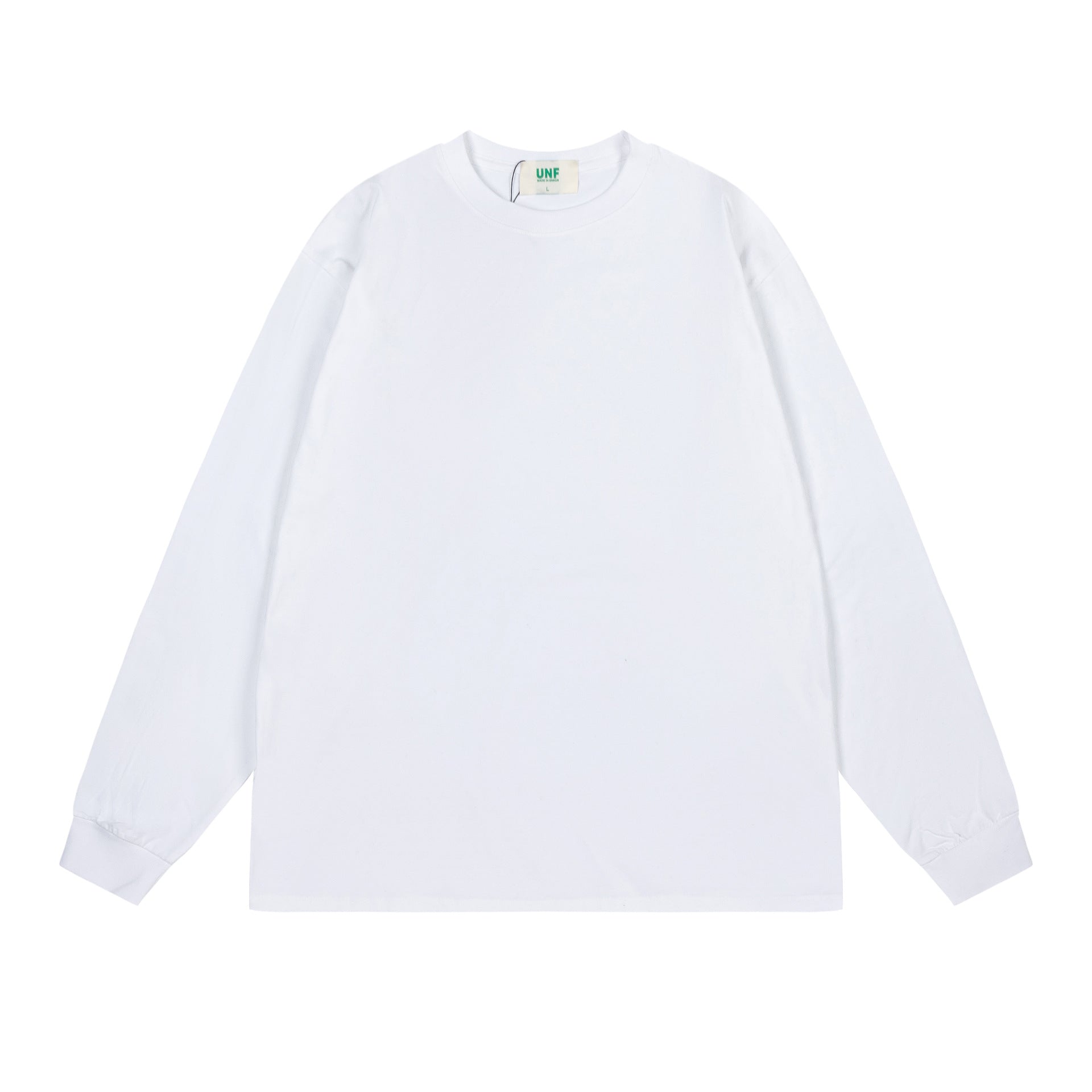 UNF Heavy 100% Cotton Loose Basic Understooth Long Sleeve Tee