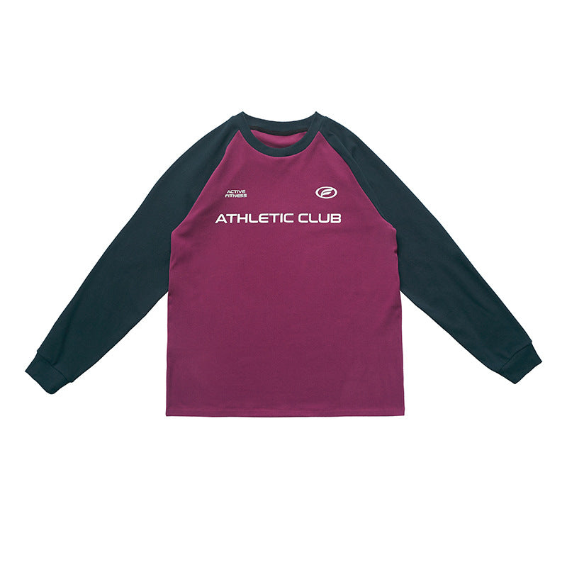 UNF American Reversible Velvet Long Sleeve Tee
