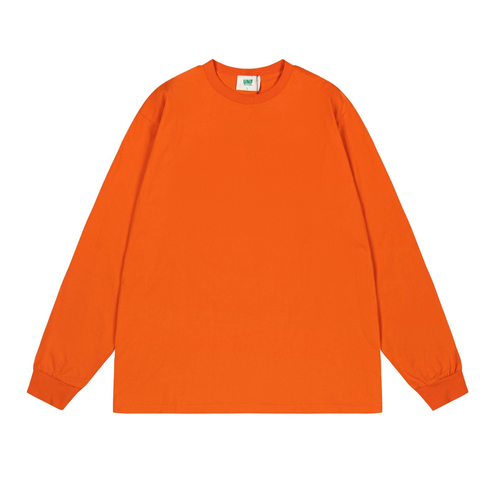 UNF Heavy 100% Cotton Loose Basic Understooth Long Sleeve Tee