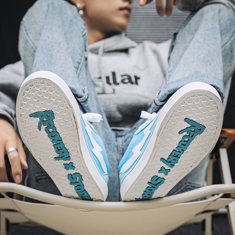 SKY BLUE REVENGE X STORM ALL THE REVENGE STORM LA CANVAS SHOES