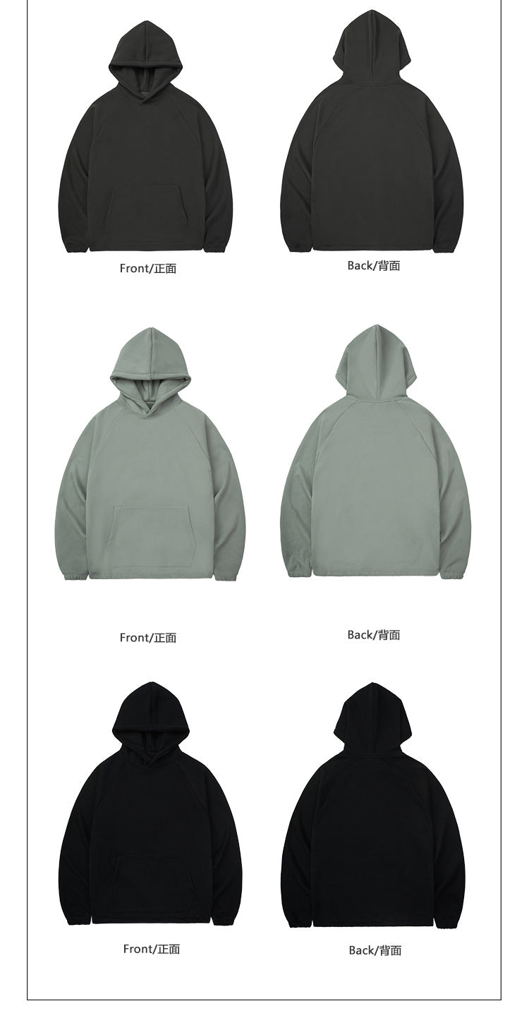 UNF 420g Asian Loose Ribbon with Tighteners Hoodie