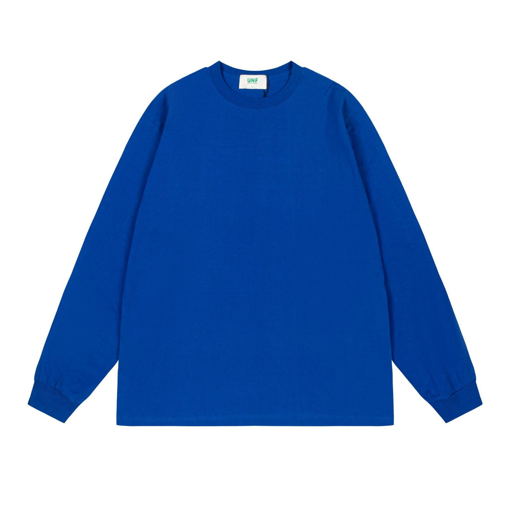 UNF Heavy 100% Cotton Loose Basic Understooth Long Sleeve Tee