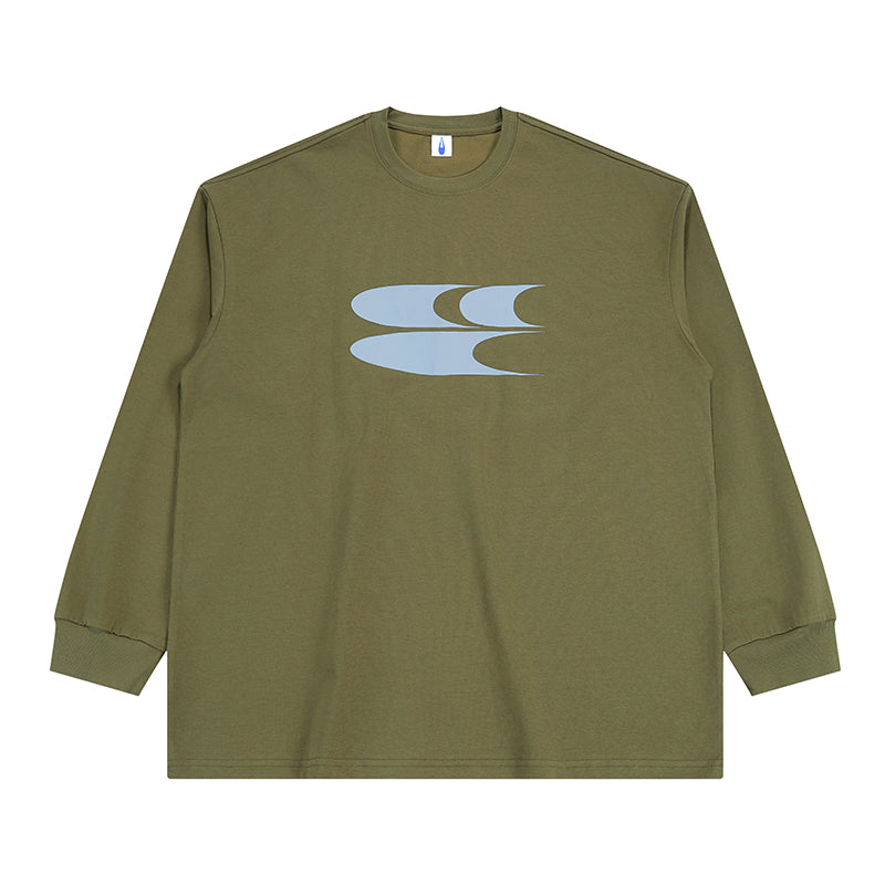 CryingCenter Logo Long Sleeve Tee