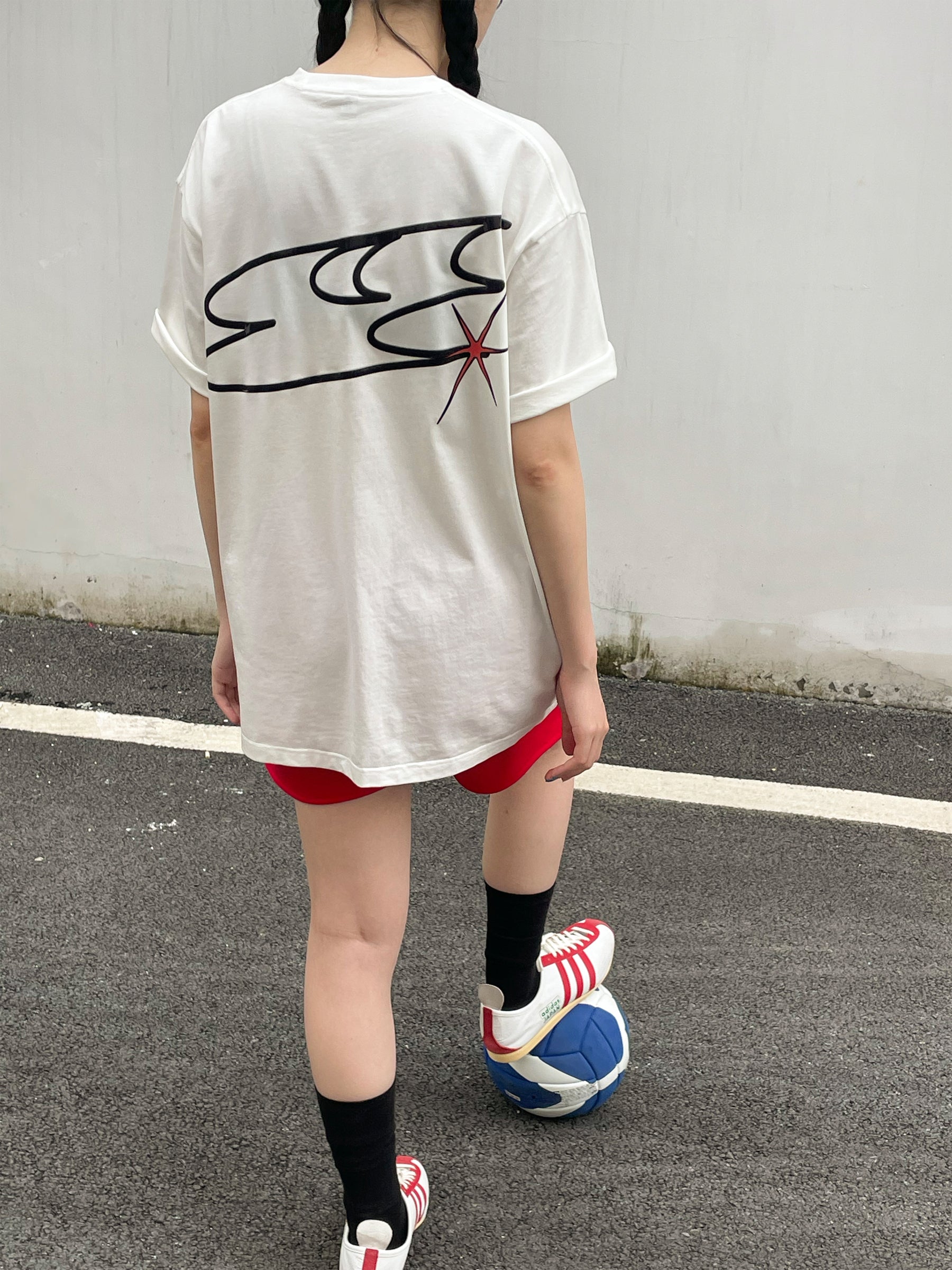 CryingCenter three-dimensional jelly Star Tee