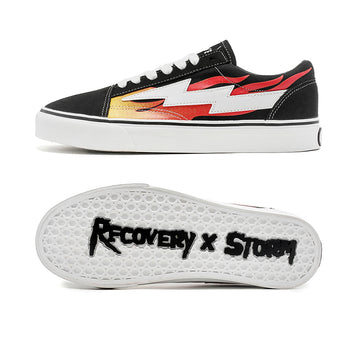 BLACK FLAME REVENGE X STORM ALL THE REVENGE STORM LA CANVAS SHOES